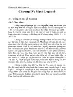 Giáo trình kiến trúc máy tính I - Chương 4 ppt