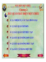 Bài giảng máy điện I - Phần 1 Máy điện một chiều - Chương 2 potx