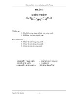 đồ án tốt nghiệp xây dựng nhà điều hành và sản xuất giày da hải phòng