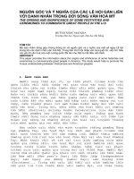 Báo cáo nghiên cứu khoa học: 