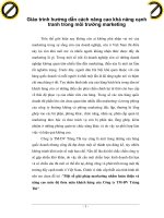 Giáo trình hướng dẫn cách nâng cao khả năng cạnh tranh trong môi trường marketing phần 1 pptx