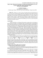 Báo cáo nghiên cứu khoa học: 