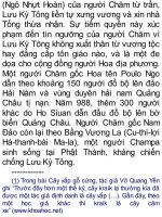 TÌM HIỂU CỘNG ĐỒNG NGƯỜI CHĂM TẠI VIỆT NAM - Tác giả: Nguyễn Văn Huy Phần 6 pps