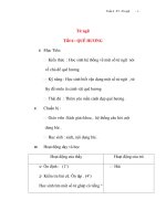 Giáo án lớp 4: Từ ngữ QUÊ HƯƠNG ppt