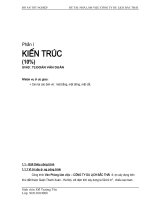 đồ án tốt nghiệp xây dựng nhà làm việc công ty du lịch bắc thái