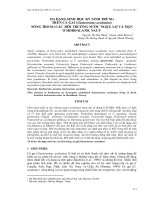 Báo cáo nghiên cứu khoa học: 