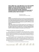 Báo cáo nghiên cứu khoa học: 