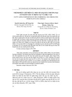 Báo cáo nghiên cứu khoa học: 