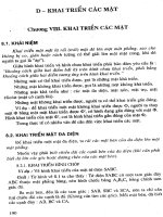 Hình học họa hình - Phần 1 Phương pháp hình chiếu thẳng góc - Chương 8 ppt