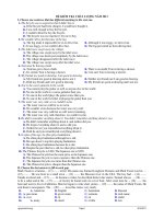 ĐỀ KIỂM TRA CHẤT LƯỢNG NĂM 2011 pps