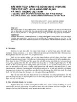 Báo cáo nghiên cứu khoa học: 