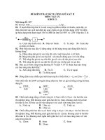 ĐỀ KIỂM TRA CHẤT LƯỢNG GIỮA KỲ II MÔN: VẬT LÝ- Nội dung đề: 347 ppt