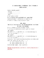 MẪU THAM KHẢO NỘI DUNG THUYẾT TRÌNH ĐỒ ÁN TỐT NGHIỆP MÔN KỸ THUẬT ĐIỆN CAO ÁP