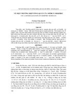 Báo cáo nghiên cứu khoa học: 