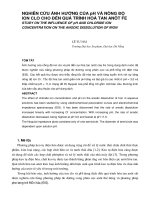 Báo cáo nghiên cứu khoa học: 