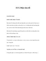 ECG Điện tâm đồ ppt