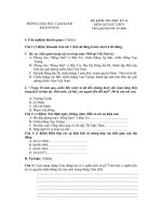 ĐỀ KIỂM TRA HỌC KỲ II MÔN LỊCH SỬ LỚP 9(KHÁNH HÒA) Đề số 2 pptx