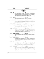 Từ điển THUẬT NGỮ NUÔI TRỒNG THỦY SẢN PHẦN 10 potx