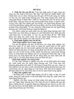 tóm tắt luận án tiến sĩ kinh tế mô hình phân tích năng lực cạnh tranh của các ngân hàng thương mại việt nam