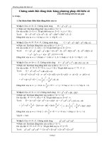 Chứng minh BĐT bằng phương pháp đổi biến số