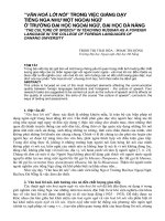 Báo cáo nghiên cứu khoa học: 