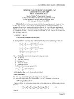 Báo cáo nghiên cứu khoa học: 