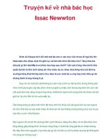 Truyện kể về nhà bác học Issac Newwton ppsx