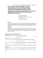 Báo cáo khoa học: 