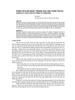 Báo cáo nghiên cứu khoa học: 