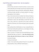 Công tác Marketing hỗn hợp phát triển thị trường nước khoáng tại Cty TNHH SANA - 1 docx