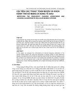 Báo cáo khoa học: 