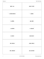 3420 Toeic Flashcards Front side Part 1 pptx