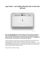 App Cleaner - gỡ bỏ phần mềm thật sạch sẽ, hoàn toàn miễn phí pot