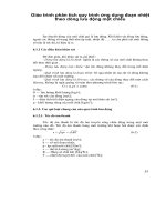 Giáo trình phân tích quy trình ứng dụng đoạn nhiệt theo dòng lưu động một chiều p1 ppsx