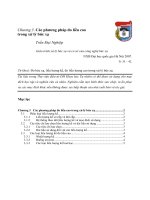 Giáo trình xử lý bức xạ và cơ sở của công nghệ bức xạ chương 3 potx