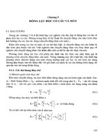 Giáo trình CƠ SỞ KỸ THUẬT CƠ KHÍ - Chương 9 doc