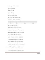 Xác suất thống kê 2 docx