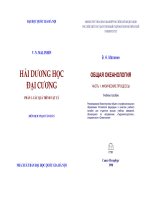 Hải dương học đại cương - Chương mở đầu ppsx
