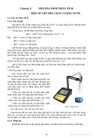 Giáo trình hóa và vi sinh vật nước - Chương 3 pptx