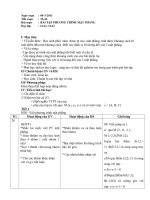 Giáo án toán 12 nâng cao - Tiết 35,36 ppt