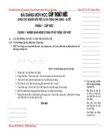 Bài giảng Cấp Thoát Nước ppsx