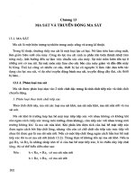 Giáo trình CƠ SỞ KỸ THUẬT CƠ KHÍ - Chương 13 pptx