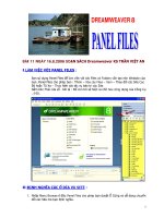 học dreamweaver 8 panel file phần 2 potx