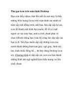 Thu gọn icon trên màn hình Desktop doc