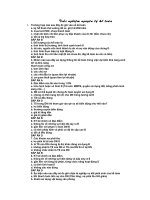 Trắc nghiệm nguyên lí kế toán ppsx