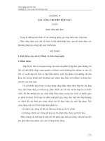 Giáo trình công nghệ chế tạo máy - Chương 14 pptx