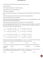 bộ đề cấp tốc ôn luyện môn vật lí 2011 mới và hãy tất cả đầu có đáp án phần 10 pptx