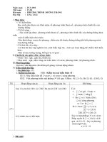 Giáo án toán 12 nâng cao - Tiết 37, 38 pptx