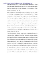 Đầu tư đối với sự phát triển kết cấu hạ tầng Giao thông vận tải 2001 - 2010 - p3 ppt