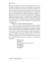 Giáo trình hướng dẫn tầm quan trọng và thực trạng hiện nay của ngành truyền thống phần 2 ppsx